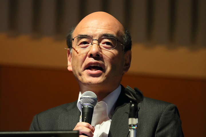 演者の赤澤宏平・新潟大学医歯学総合病院医療情報部教授